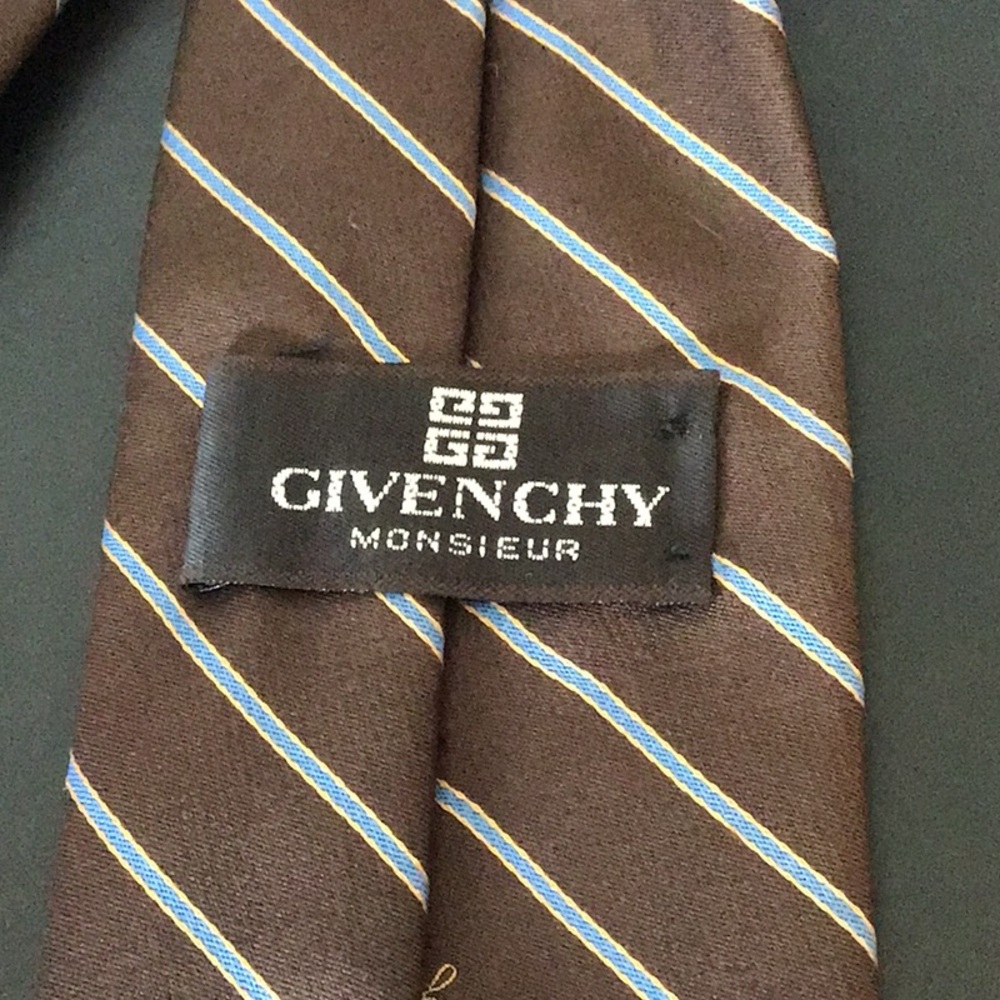 Givenchy Vintage Striped Tie - Picture 5 of 9